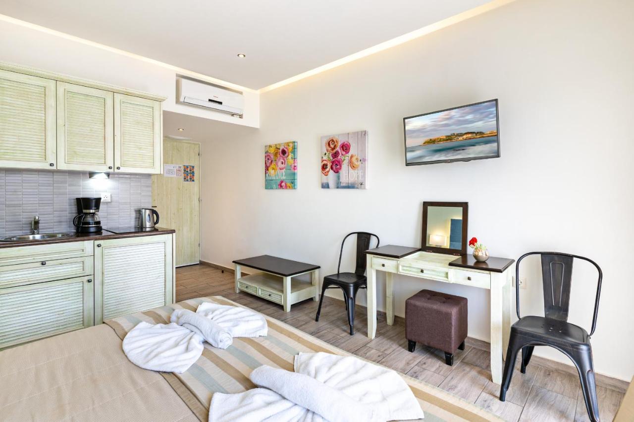 Princess Irini Sea Front Aparthotel Rethymnon Exterior foto
