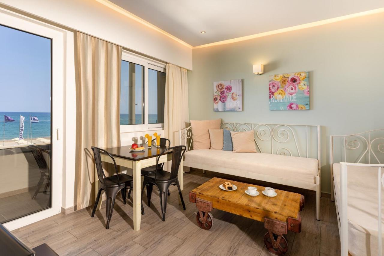 Princess Irini Sea Front Aparthotel Rethymnon Exterior foto